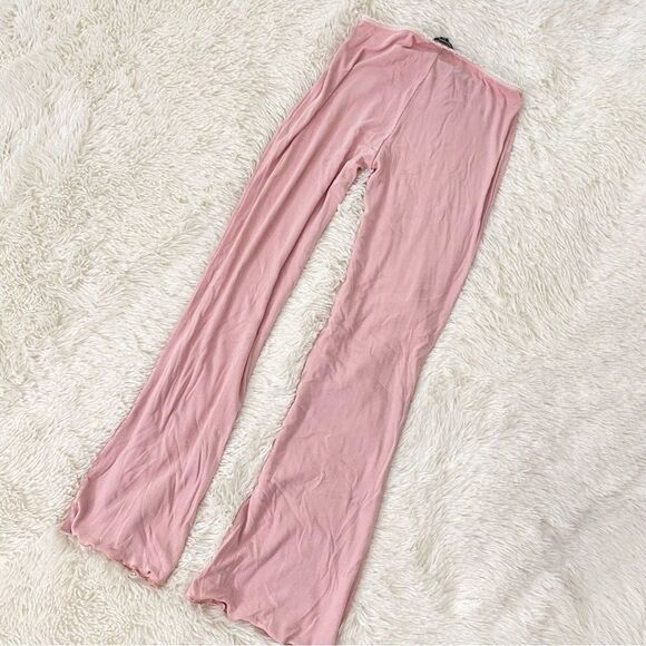 PacSun Beverly & Beck Pink Flare Pants - Picture 5 of 6